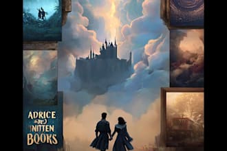 create cinematic book cover artwork