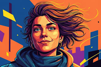make awesome portrait illustration