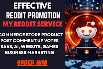 create reddit seo post ecommerce business promote startup saas product