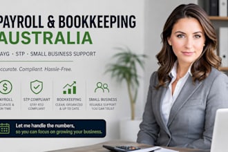 do australia bookeeping payroll payg stp myob xero setup quickbooks tax filing
