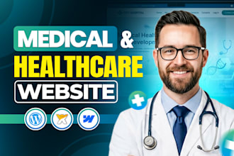 craft medical website, healthcare website, dental clinic website