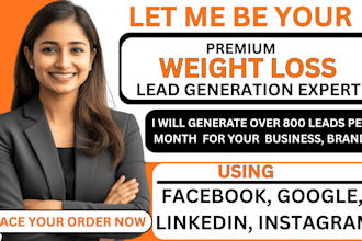 weight loss leads wellness coach leads nutrition coach leads meta ads
