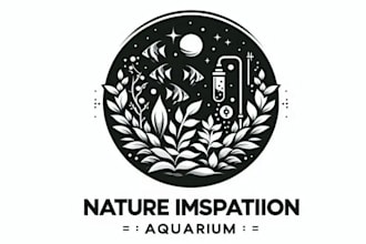 design consulting aquarium nature logo