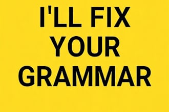 proofread and correct your italian writing