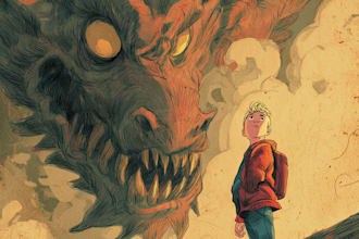comic book illustration with comic book illustrator