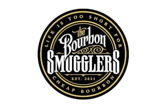 design motivation aesthetics bourbon group logo