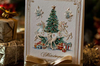 do christmas card, party invitations, greeting card design