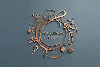 design memorable art brand logo