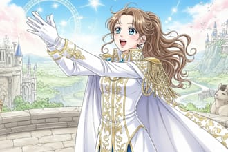 draw commission into anime or manga style art