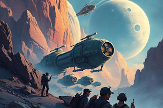 do sci fi illustration and sci fi art