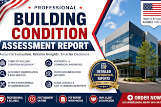 prepare USA detailed property and building condition assessment report