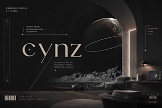 design a modern and professional company presentation design