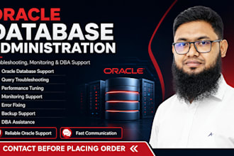 provide oracle database administration and dba support