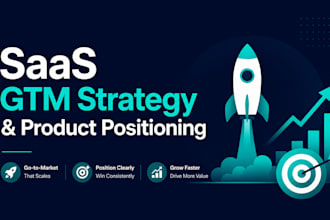 create a saas gtm strategy and product positioning for your startup