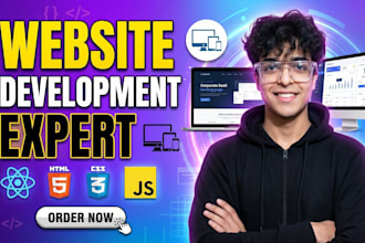 create a premium animated website with modern scroll effects