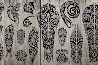 design your polynesian tribal tattoo
