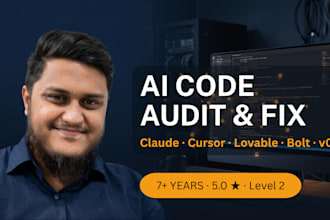 fix and audit your ai generated code from cursor, lovable, v0, replit or claude