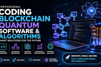 do programming, coding, blockchain, quantum, software, and algorithms