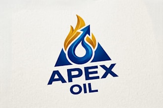 design a professional oil brand logo for your business