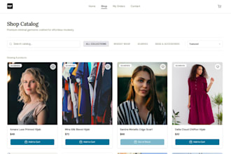 build a modern ecommerce website