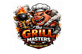 design high quality pig logo with unlimited revision