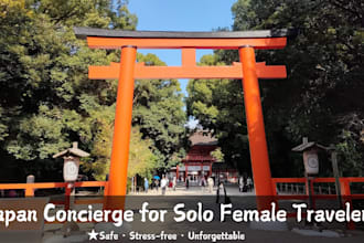 be your japan concierge for solo female travelers