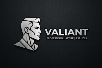 design a professional man logo for your brand