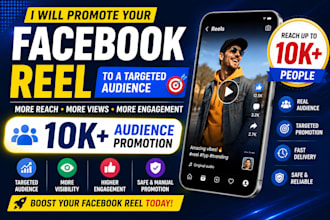 promote your facebook reel to a targeted audience