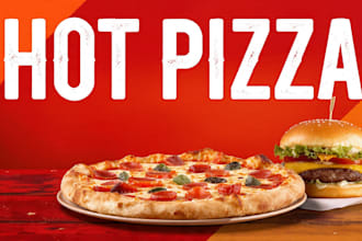 design modern pizza poster,flyer and menu for your restaurant