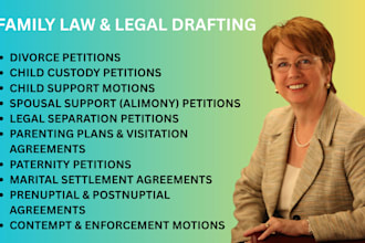 provide online divorce consultation and legal advice as a family lawyer