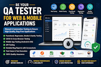 be your QA tester for web and mobile applications