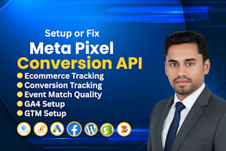 setup or fix meta pixel conversion API for gohighlevel shopify any cms