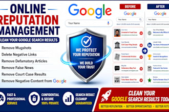 remove mugshots delete negative links bad articles false news cases from google