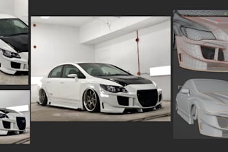 make custom 3d models for gta fivem rp