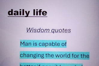 write unique and original quotes for any purpose