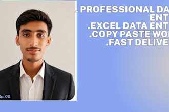 do accurate data entry and copy paste work