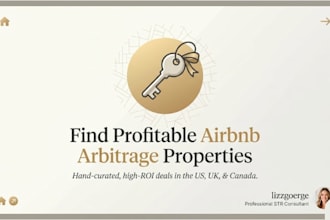 find US UK canada profitable airbnb arbitrage properties for short term rental