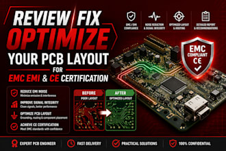 review fix optimize your pcb layout for emc emi and ce certification