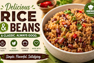 cook rice and beans to the best of your taste