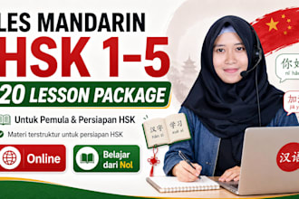 teach hsk mandarin to indonesians