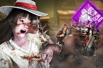 youtube thumbnail design for dead by daylight, high CTR