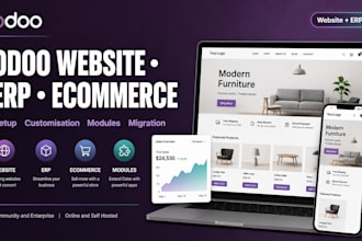 build odoo website erp ecommerce and custom odoo module development expert
