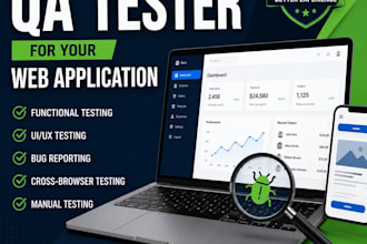 test your web application as a QA tester