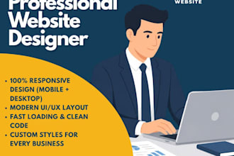 design professional website for any business niche