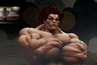 make a highpoly 3d character model
