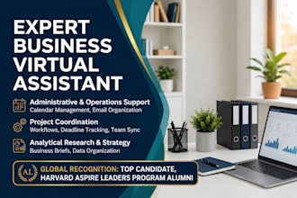 be your expert business virtual assistant