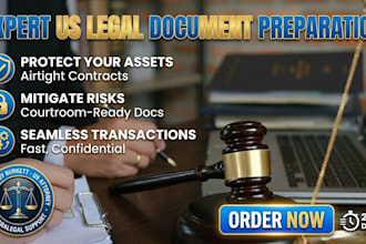 draft professional contracts and business agreements as an attorney