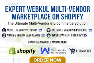 create webkul shopify multi vendor marketplace build ecommerce marketplace