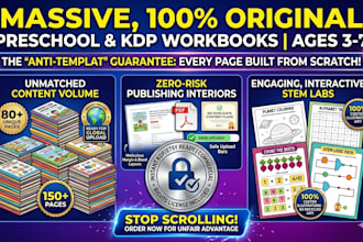 design preschool stem curriculum and kindergarten worksheet workbook age 3 to 7