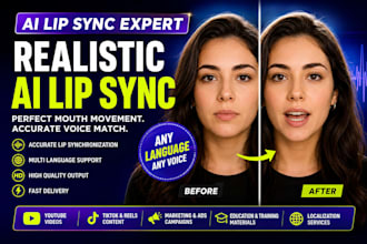 create realistic ai lip sync videos with perfect voice synchronization